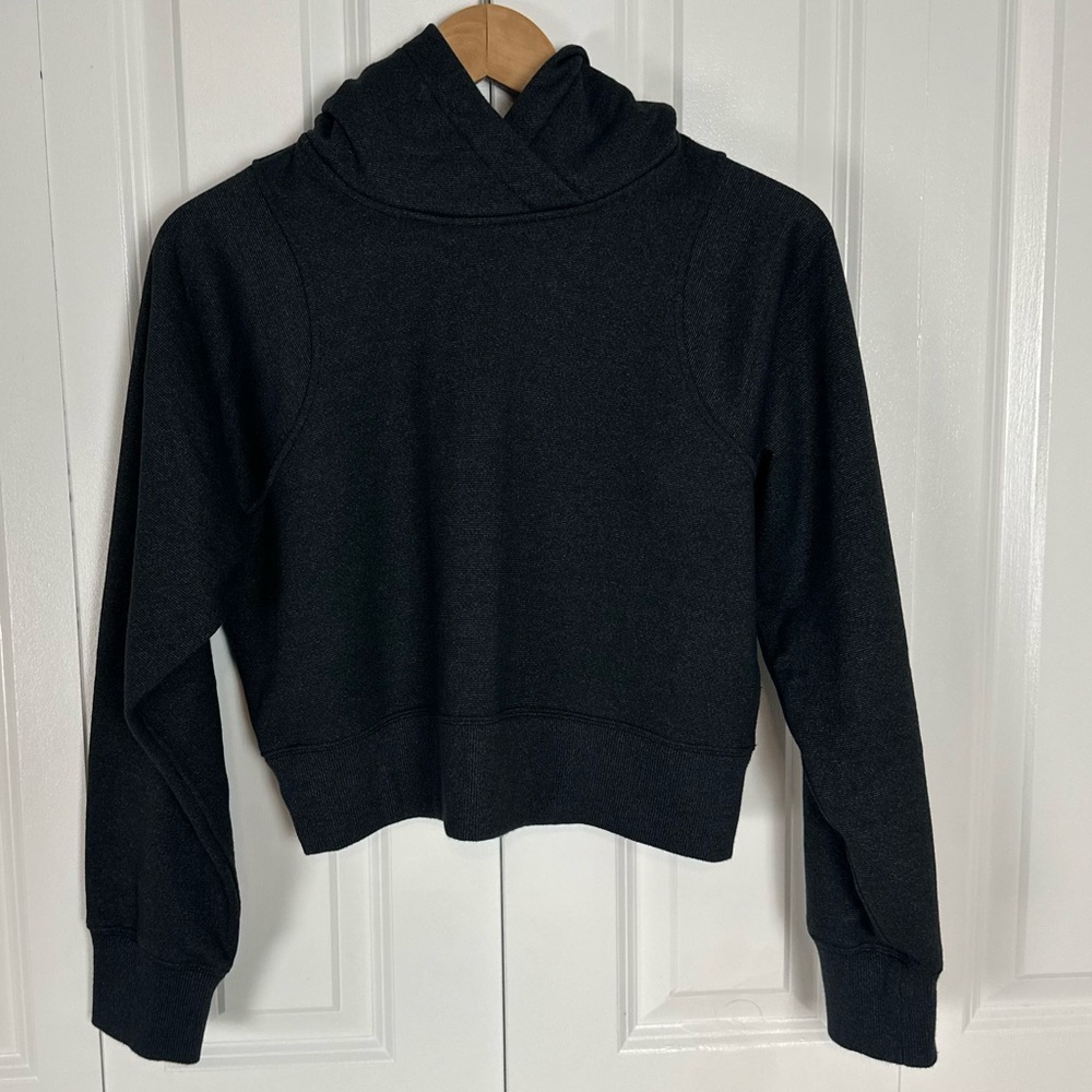 Lululemon Loungeful Cropped Hoodie *Sparkle Size 6